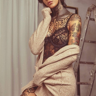 🔥 热门照片、模特作品集  #24227 纹身模特 María Candelaria Tinelli