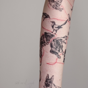 🔥 热门照片、模特作品集  #37346 纹身师 Lena Koroleva