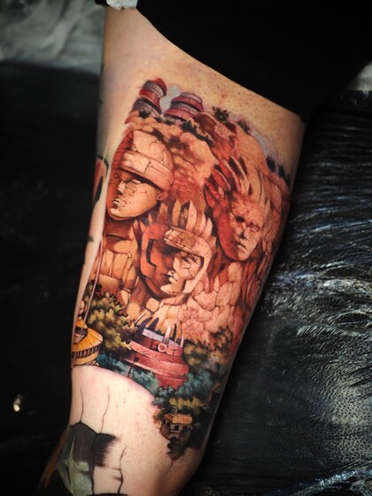 纹身灵感 #73451 纹身师 Katya Yankovskaya / Motty