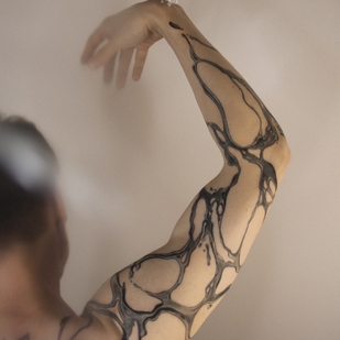 🔥 热门照片、模特作品集  #73496 纹身师 Alina Lotkova