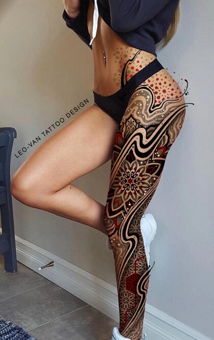 纹身灵感 # 纹身师 Ioann Leo ( LEO-VAN )