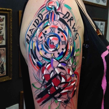 塞巴斯蒂安·巴罗内 - 抽象艺术、立体主义和水彩