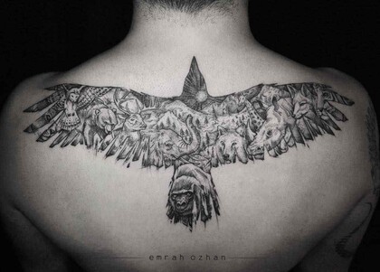 纹身灵感 #3155 纹身师 Emrah Ozhan