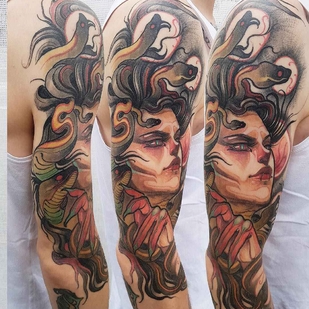 🔥 热门照片、模特作品集  #14047 纹身师 Isnard Barbosa