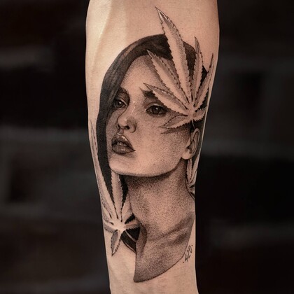 纹身灵感 #33386 纹身师 Elizaveta Omicheva