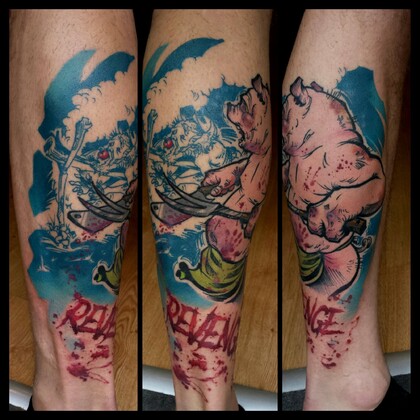 纹身灵感 #37973 纹身师 MIREK G.