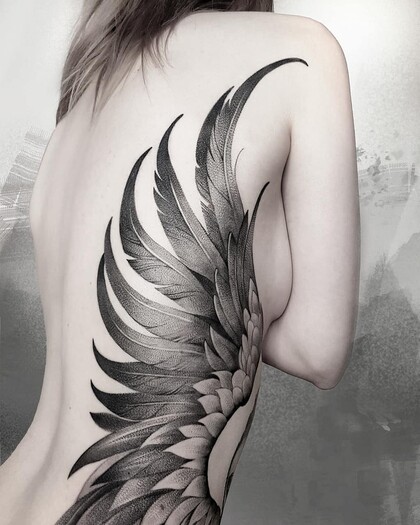 纹身灵感 #43527 纹身师 Kira Voronok