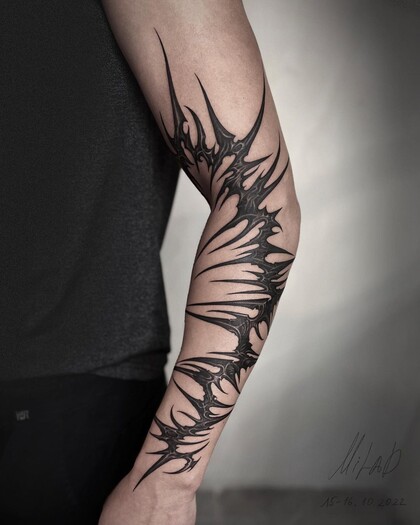 纹身灵感 #59434 纹身师 Milad Ismailov