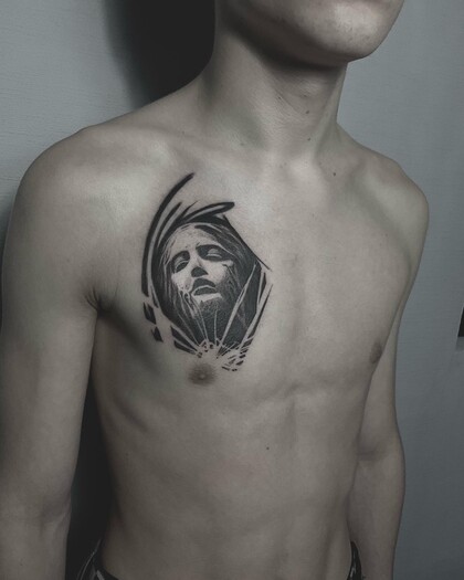 纹身灵感 #59499 纹身师 Maxim zaycev_ink