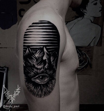 纹身灵感 #4982 纹身师 Evgeniy Nedelko