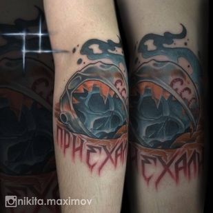 🔥 热门照片、模特作品集  #4778 纹身师 Nikita Maximov