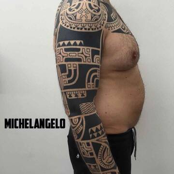 Tribal tattoos by Michelangelo