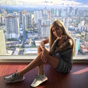 🔥 热门照片、模特作品集  #15289 纹身模特 Zhara Nilsson