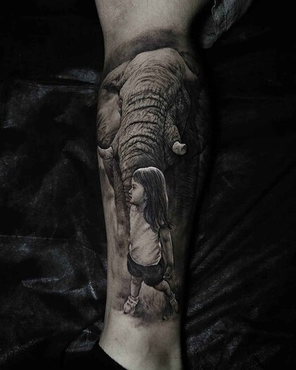 纹身灵感 #15331 纹身师 Stefano Alcantara