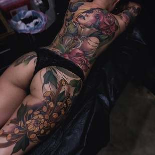 🔥 热门照片、模特作品集  #26765 纹身师 Matt Tischler