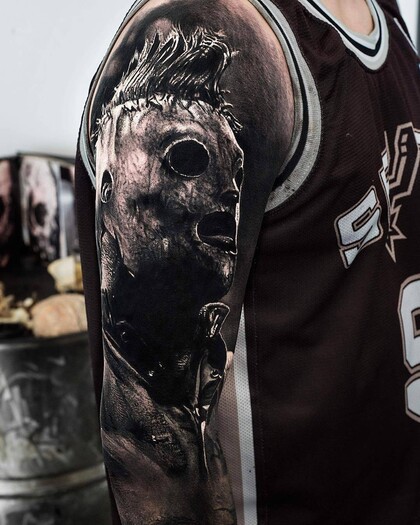 纹身灵感 # 纹身师 Sandry Riffard