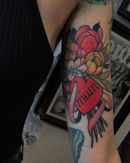 纹身灵感 #26627 纹身师 Friedrich Übler