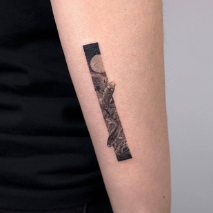 🔥 热门照片、模特作品集  #33734 纹身师 EQ tattoo