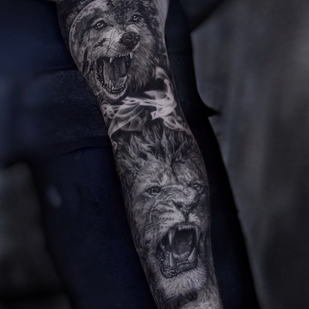 🔥 热门照片、模特作品集  #38297 纹身师 Alexander Suvorov