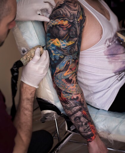 纹身灵感 #38342 纹身师 Alexander Suvorov