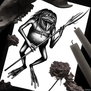 🔥 热门照片、模特作品集  #44259 纹身师 Zhenya Wiz