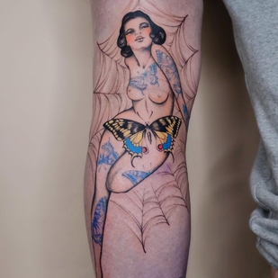 🔥 热门照片、模特作品集  #44282 纹身师 Rohatattoo