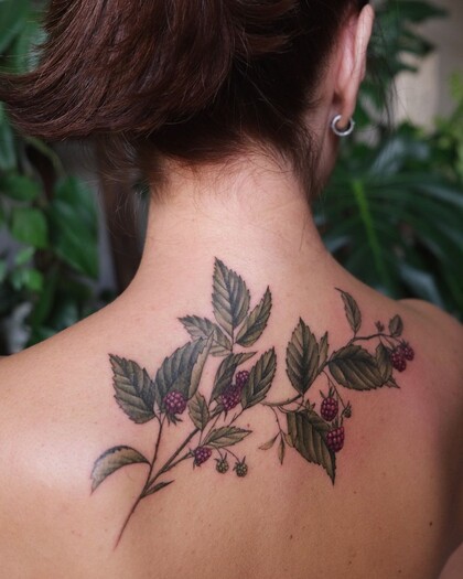 纹身灵感 # 纹身师 Aleksandra Vorobeva