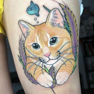 🔥 热门照片、模特作品集  #45252 纹身师 Jina Tattooer