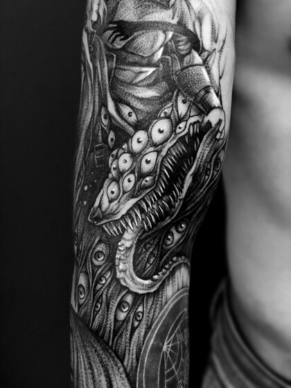 纹身灵感 #45555 纹身师 L.E.A.ink|Lomova Ekaterina