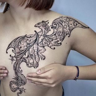 🔥 热门照片、模特作品集  #45898 纹身师 Elena Baski