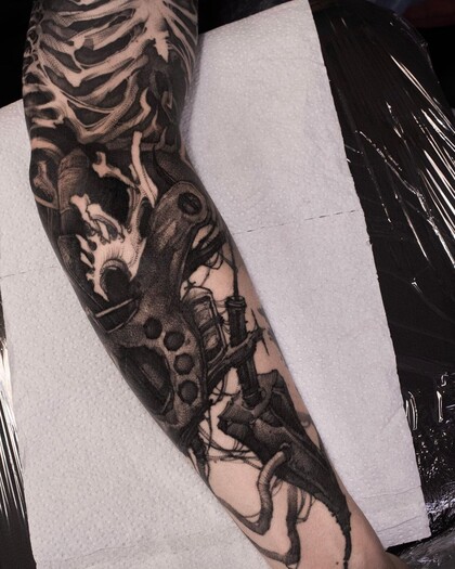 纹身灵感 #46038 纹身师 Helena Zolotykh