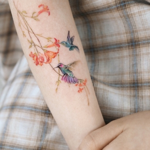 🔥 热门照片、模特作品集  #46201 纹身师 Abii tattoo