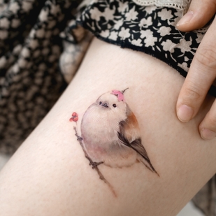 🔥 热门照片、模特作品集  #46207 纹身师 Abii tattoo