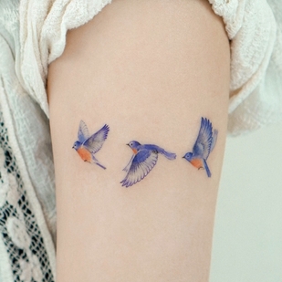 🔥 热门照片、模特作品集  #46206 纹身师 Abii tattoo