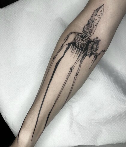 纹身灵感 #46394 纹身师  Lil Annie