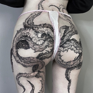 🔥 热门照片、模特作品集  #46433 纹身师 Liza Mogilkina