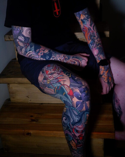 纹身灵感 #75687 纹身师 Alena Lang