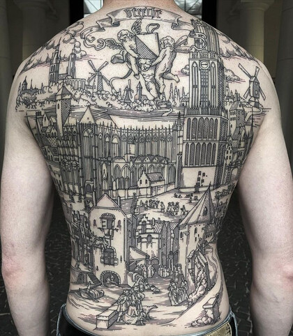纹身灵感 #75763 纹身师 Ivan Zagusta