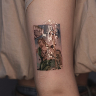 🔥 热门照片、模特作品集  #75775 纹身师 Oke tattooer Veronika 