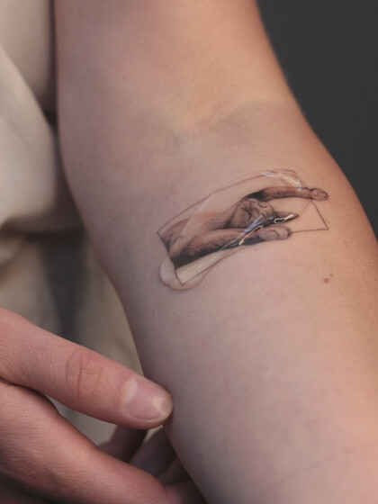 纹身灵感 #75776 纹身师 Oke tattooer Veronika 