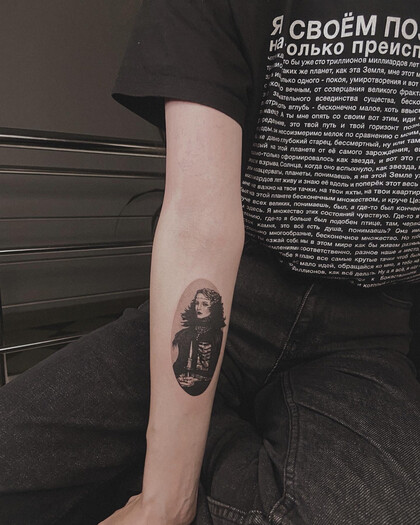 纹身灵感 # 纹身师 Dariya Zhukovskaya 