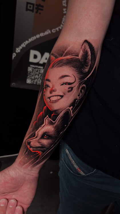 纹身灵感 #76245 纹身师 Vasilisa Levart