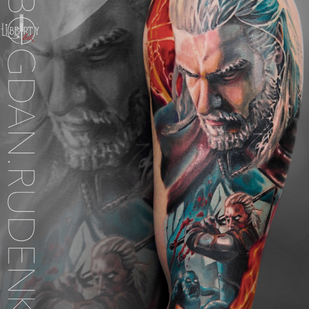 🔥 热门照片、模特作品集  #76258 纹身师 Bogdan Rudenko