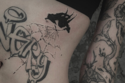 纹身灵感 # 纹身师 Alexander Rebel