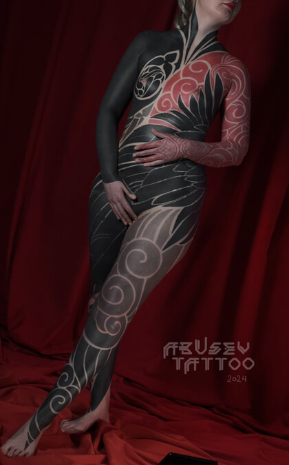 纹身灵感 # 纹身师 Ruslan Abusev