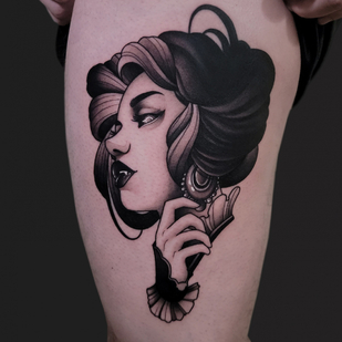 🔥 热门照片、模特作品集  #80106 纹身师 sik__tattoo