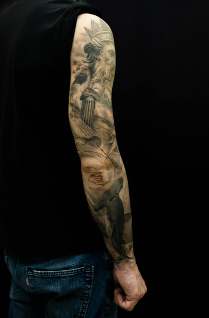 纹身灵感 #81025 纹身师 Rinat Haliullin Richie 