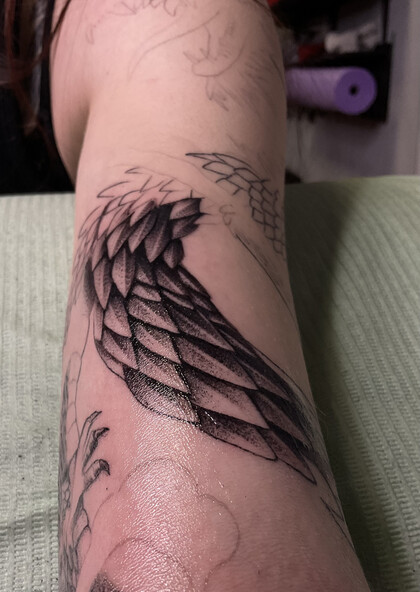 纹身灵感 # 纹身师 Maxim zaycev_ink