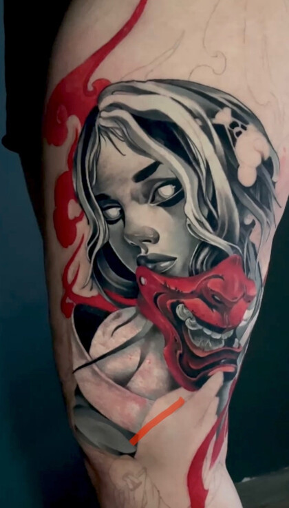 纹身灵感 # 纹身师 Maxim Markov