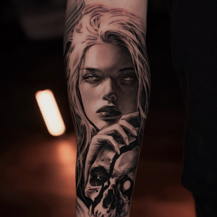 🔥 热门照片、模特作品集  #82285 纹身师 Aleksey Titov